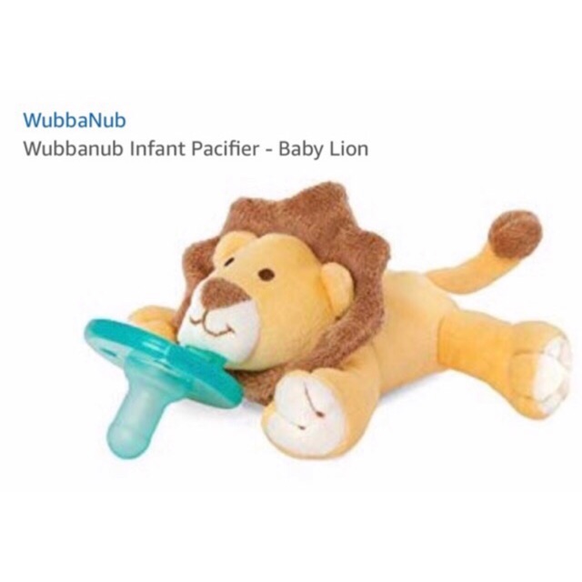 WubbaNub Pacifier -Baby Lion