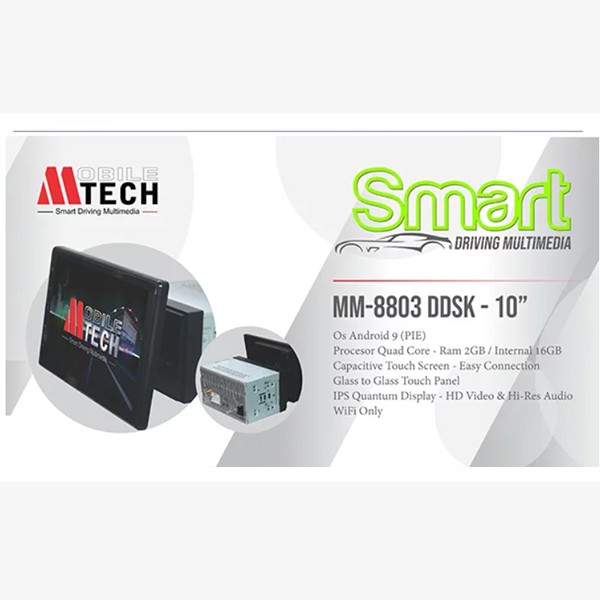 Mtech Head Unit Universal 10 Inch Android WIFI Mobil