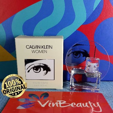 Miniatur Parfum OriginaL Calvin Klein Women Mata EDT 5 ml For Women Murah