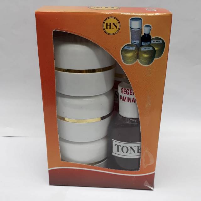 PAKET CREAM HN POT PUTIH SERIES 5IN1 pot putih