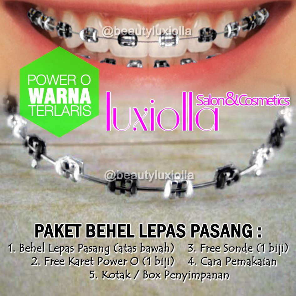 20 Koleski Terbaru Power Chain Perpaduan Warna  Karet 