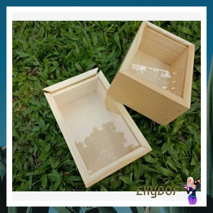 TERMURAH WOODEN SLIDING ACRYLIC BOX HOTTEST