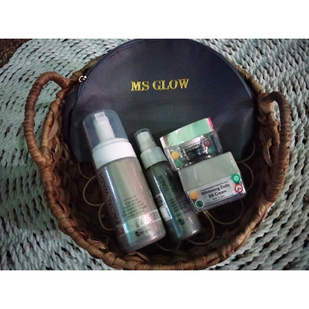 Paket wajah ms glow white cell DNA-1