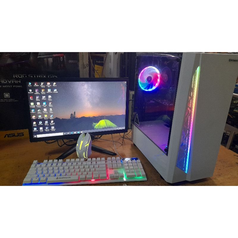 PC Gaming i5 LED 22 inc SSD 120 HDD 500 VGA 2GB