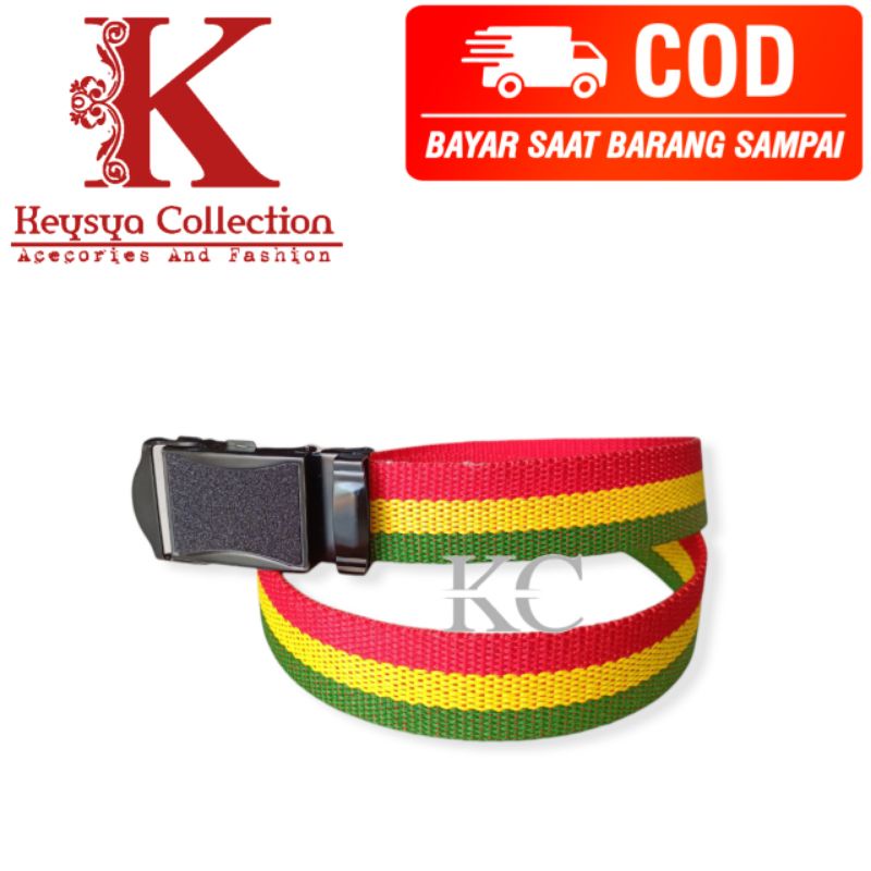 ikat pinggang pria tali rasta/ sabuk rasta pria