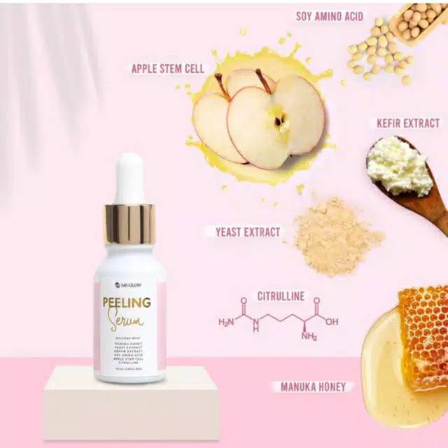 Peeling Serum Ms Glow (serum eksfoliasi)
