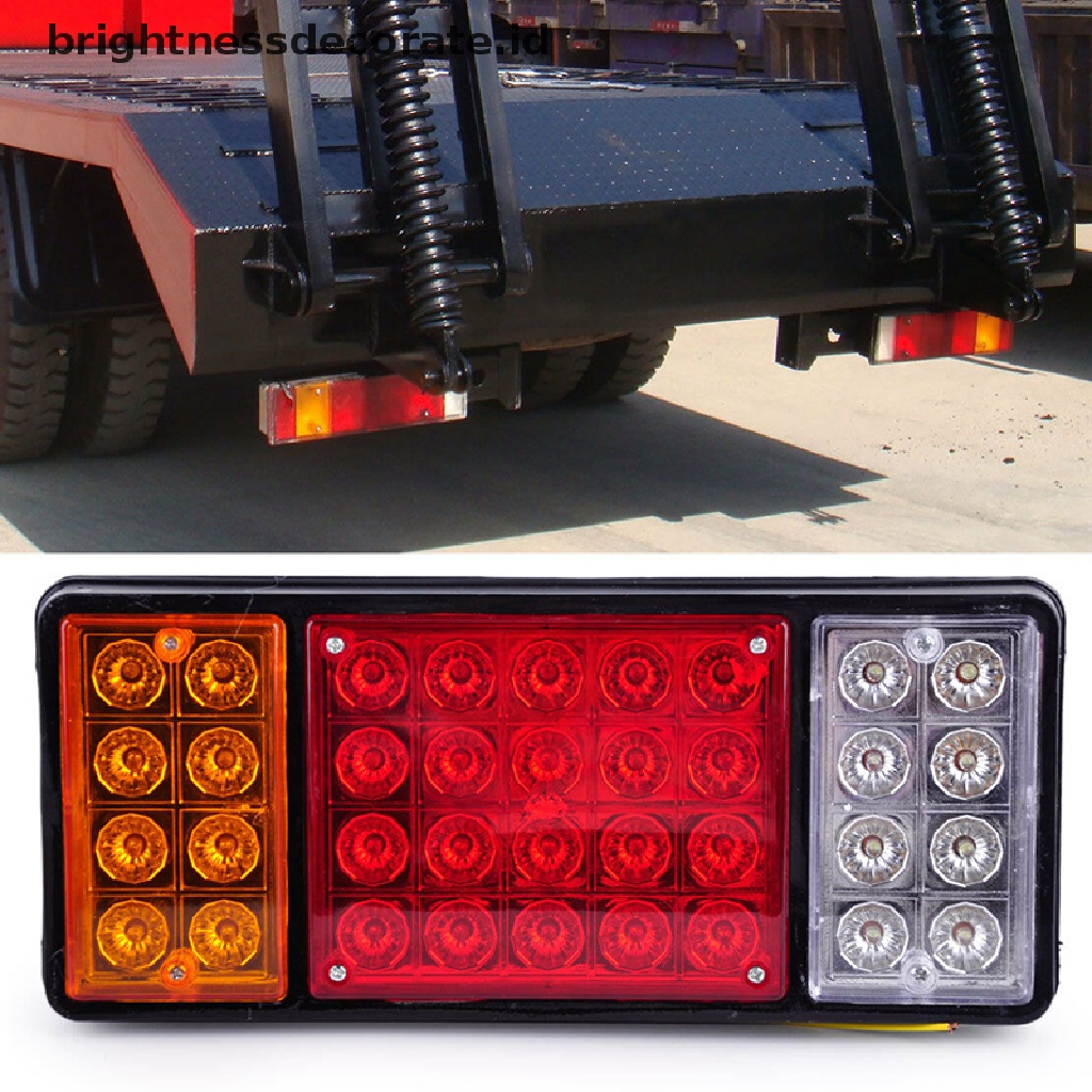 (Birth) Lampu Indikator Rem Belakang 36-led 12v Untuk Truk / Trailer / Van / Caravan