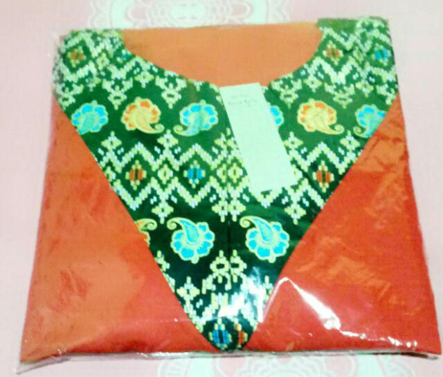 (couple Ready Anak)  Couple Batik 2537 Couple Azzahra Gamis Batik