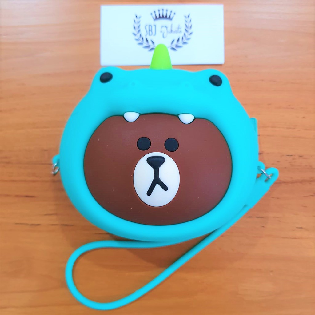 OBRAL CUCI GUDANG Dompet Koin dan Kunci Motif Karakter Karikatur Totoro mickey minnie
