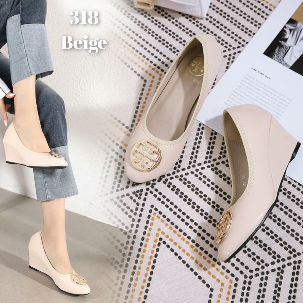 Sepatu wanita TB wedges import Murah  318