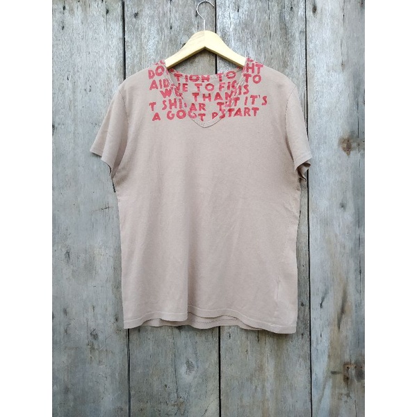 kaos maison martin margiela limited charity aids 2008 second original