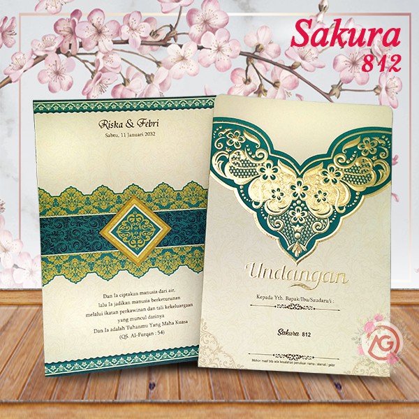 

Blangko Undangan Sakura 812 Amplop + Isi