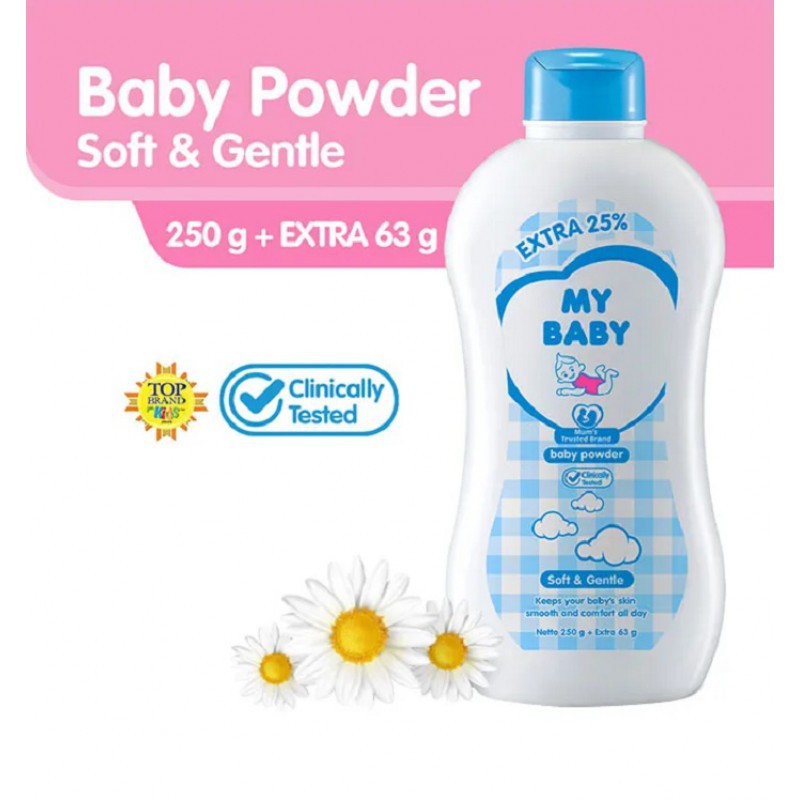 My Baby Powder 250 + 63 gr Bedak tabur bayi