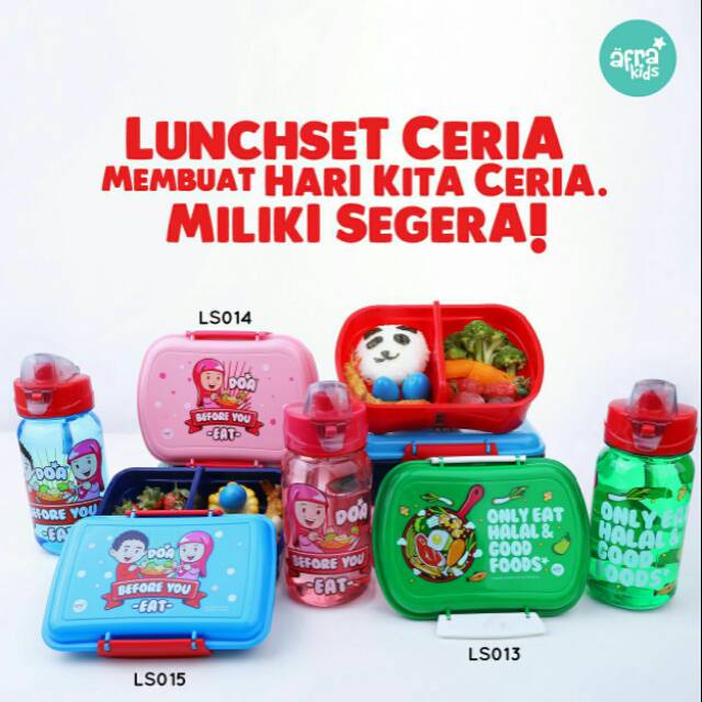 

Lunchset Afrakids