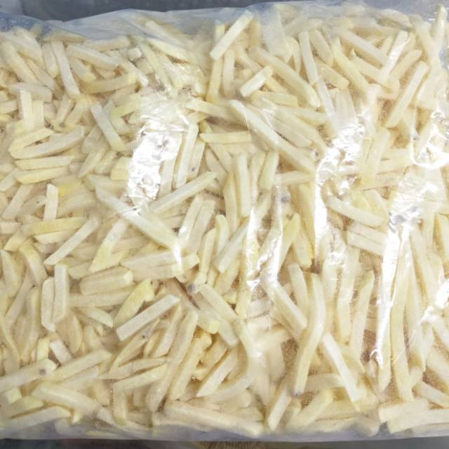 

Kentang goreng (French fries) aviko shoestring kemasan 2.5kg