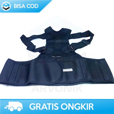 ALAT TERAPI MAGNETIK PENEGAK PUNGGUNG PRIA TAFFSPORT BELT SIZE XL ORI