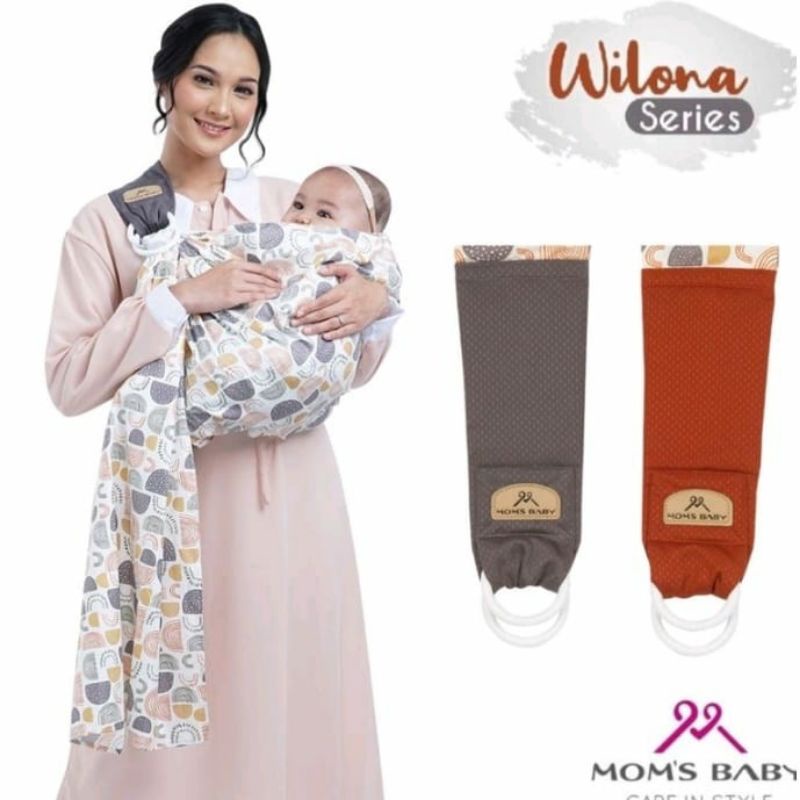 MOMS BABY GENDONGAN SAMPING MULTIFUNGSI WILONA SERIES MBG 1020