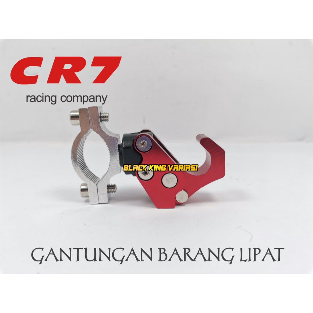 Gantungan Motor Lipat Gantungan Hook Motor Honda PCX ADV NMAX Universal Gantungan Barang Motor Gantungan Stang Motor CR7