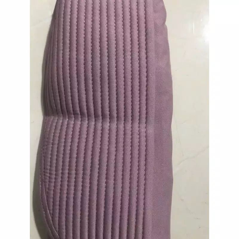 BERGO HAMIDAH/ JILBAB HAMIDAH / KERUDUNG OVAL PET JERSY/HIJAB INSTAN/JILBAB INSTAN /BERGO OLLAH RAGA-Ungu Beby