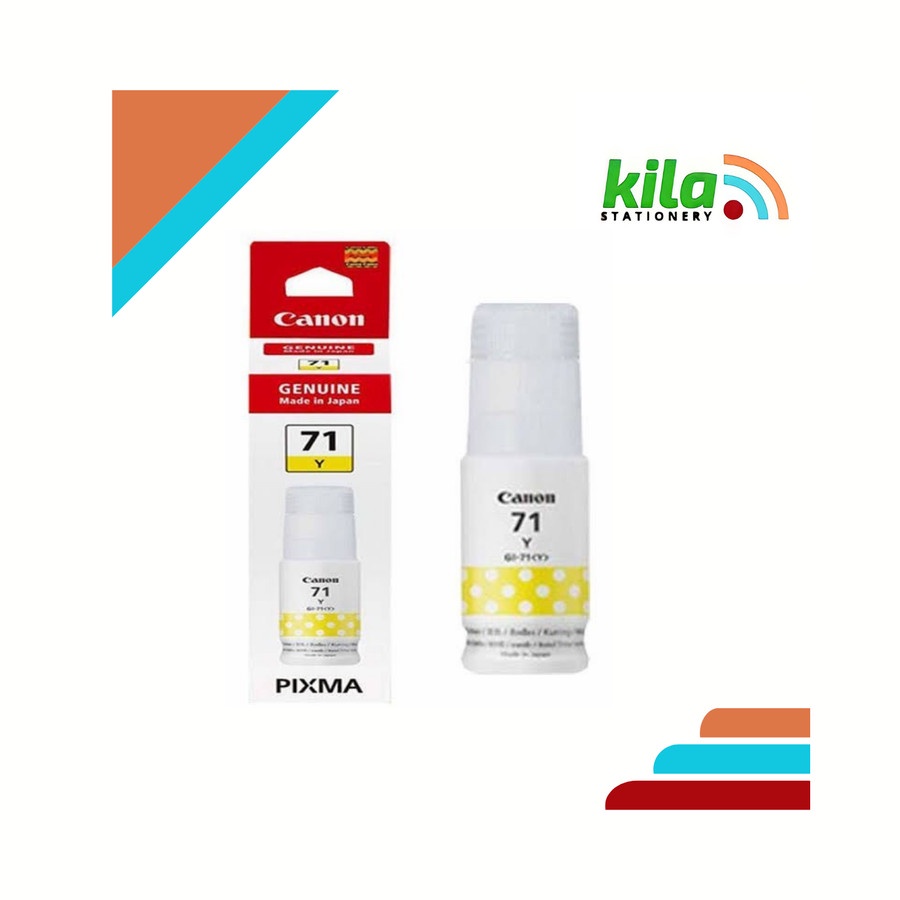 Tinta Canon 71 Yellow = Canon G1020 | G2020 | G3020 | G3060