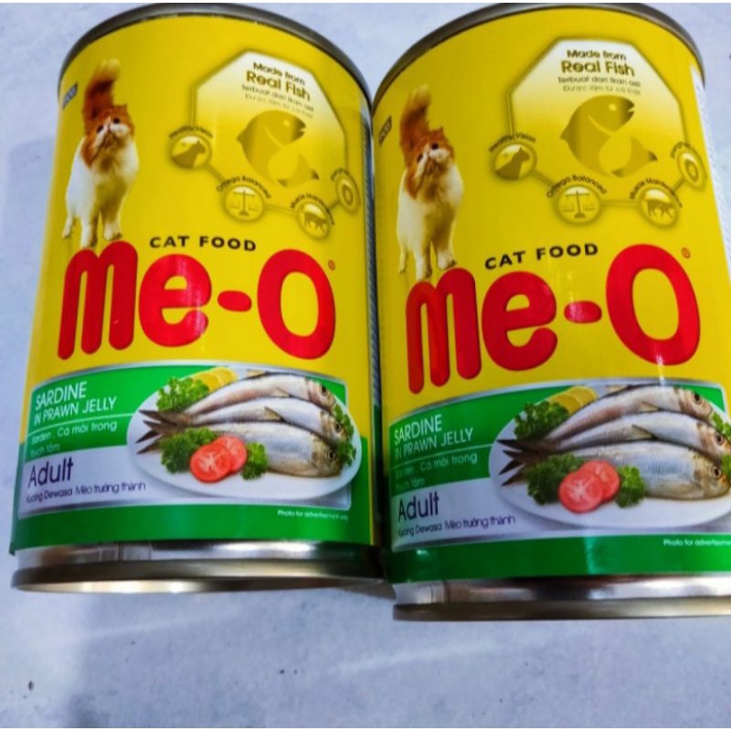 MEO KALENG 400gr SARDINE IN PRAWN JELLY