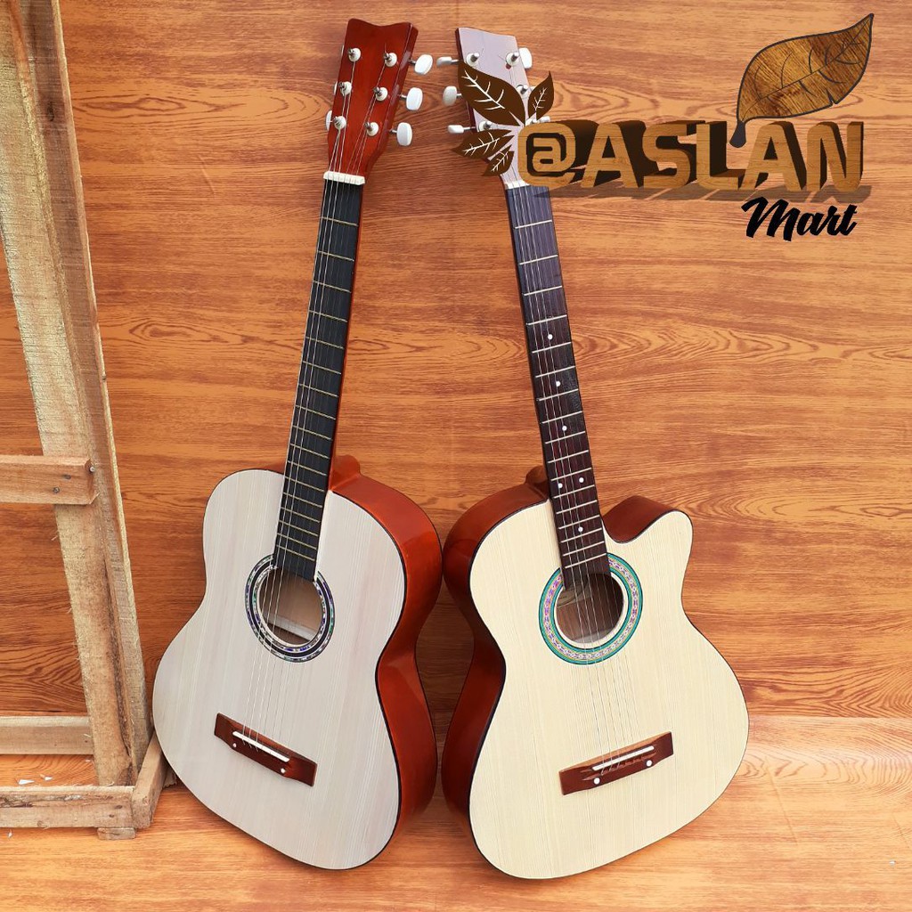 Gitar Murah gitar pemula bonus tas gitar akustik