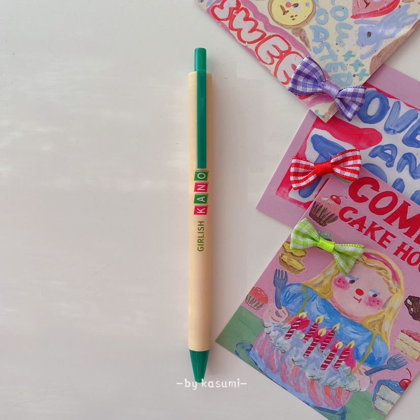 5pcs / set Pulpen Gel Retro Gaya Amerika Warna Kontras Untuk Stationery Pelajar