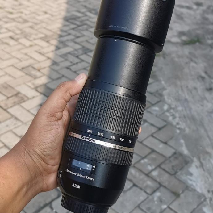 lensa tamron 70-300mm vc tajam for canon