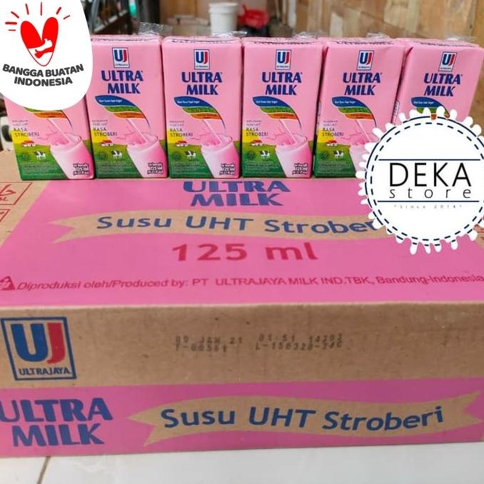 

BISA BAYAR DITEMPAT Susu Ultra 125 ml - Stroberi
