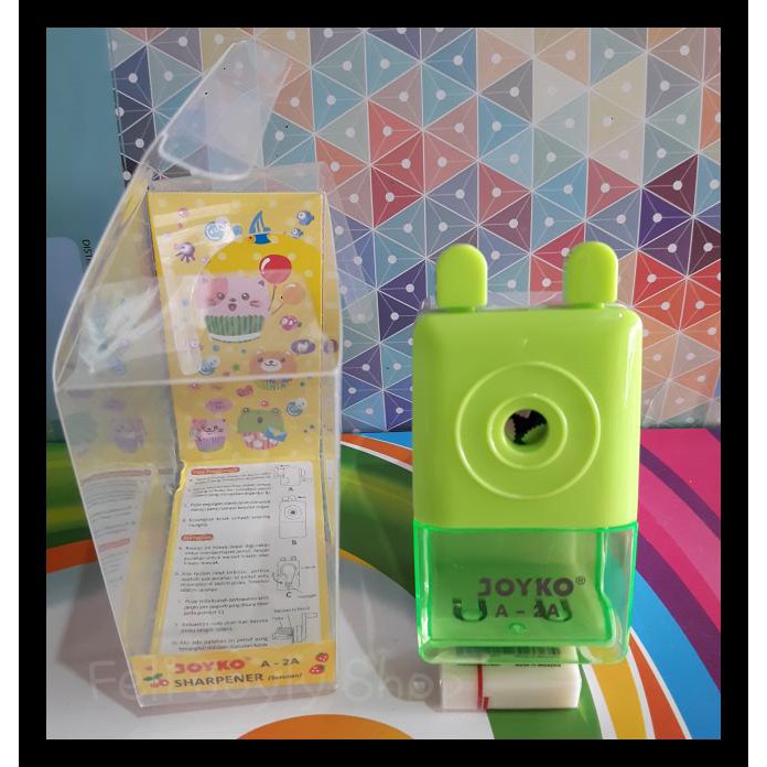 

Big Sale Rautan Meja Putar Joyko A2A Sharpener Serutan Pensil Atk Murah Terjamin