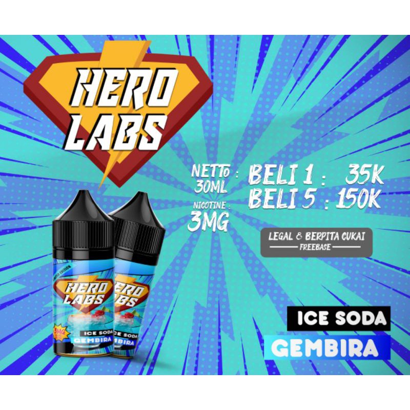 Liquids Ice Soda Gembira 3MG 30ml