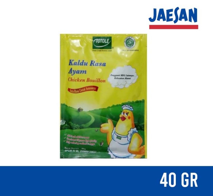 

Totole Kaldu Ayam / Chicken Bouillon 40gr