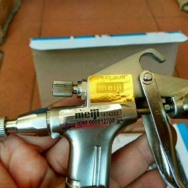 Spraygun Premium Meiji R2 Tipe Dot Brush/ Spray Gun R2 Meiji Japan/ Alat Semprot Meiji