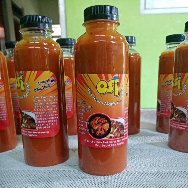 

Saos Asam Manis Pedas Rumahan
