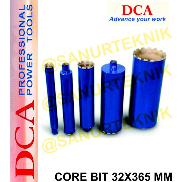 Mata Coring / Core Drill / Core Bit DCA ukuran 32x365mm