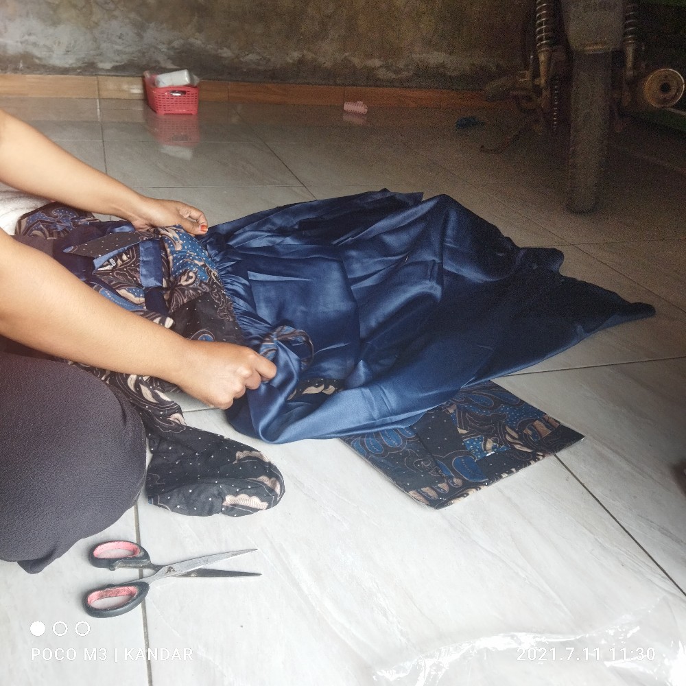 Terbaru Baju Kapel Couple Batik Gamis M L Xl Xxl Jumbo