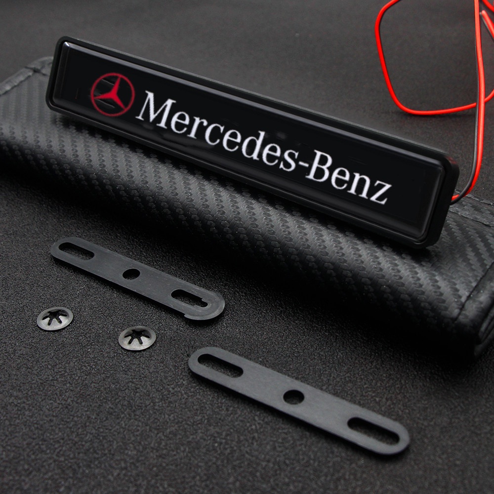 Mercedes Benz Lampu Dekoratif Logo LED Untuk Kap Depan Mobil W246 W176 W204 W211 W210 W202 W203 C180 CLA