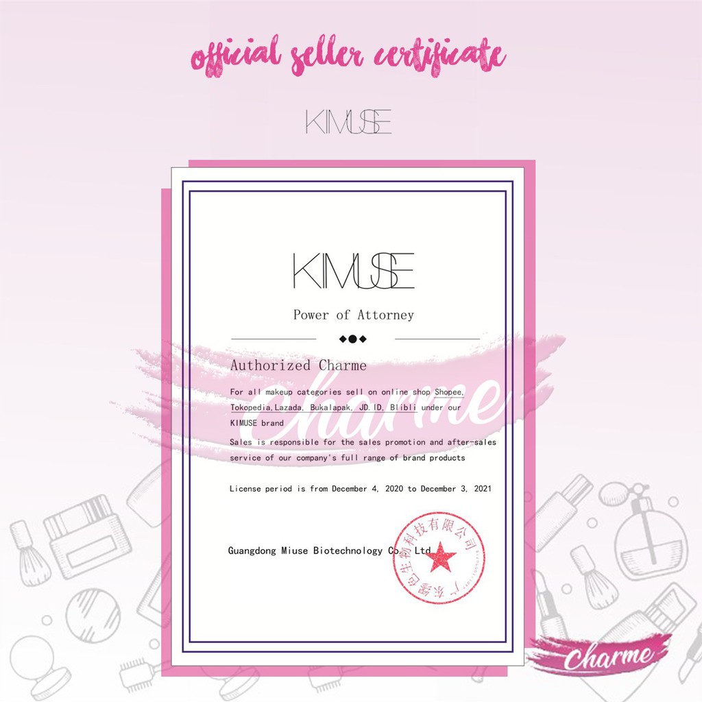 (READY &amp; ORI) Kimuse Long-Wear Skinny Brow Pencil With Brush Pensil Alis 605