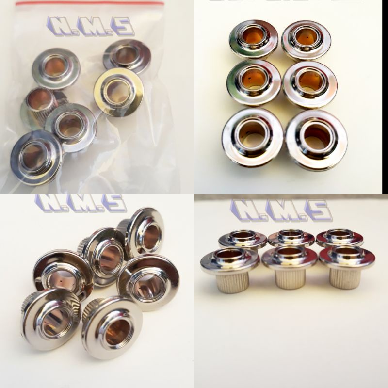 Ring Cincin Tuner Peg Gitar Akustik Abs Chrome