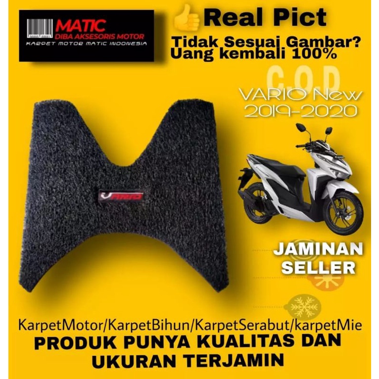 karpet vario new 2021/karpet vario new125/karpet vario new 2018-2021/karpet tebal