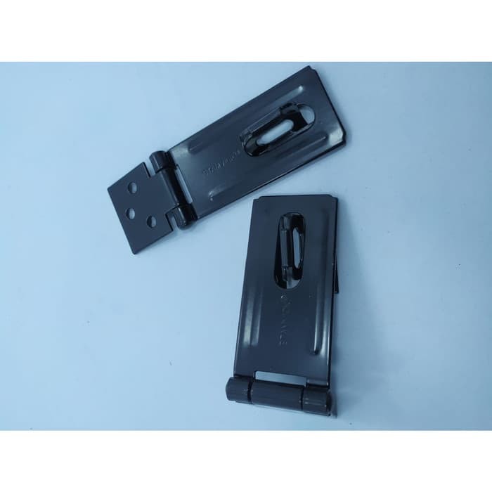 Overpal Plat Tebal 3&quot; inch Hitam Stamvick / Cantolan Tempat Gembok