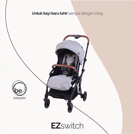 Babyelle Stroller EZ Switch S523 - Kereta Dorong Anak B/SBE-S523