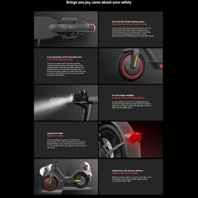 Jual Xiaomi Electric Scooter Pro 2 Mi Kick Scooter Skuter Elektrik