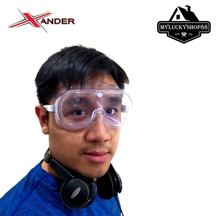 Xander XD-43 Safety Googles - Kacamata Lab