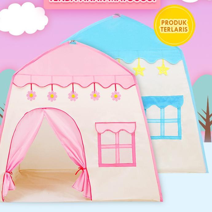 (PROMO RIQ58) MATOUGUI Tenda Anak Model Rumah Tenda Bermain Princess Castle Outdoor AN8112 ✲