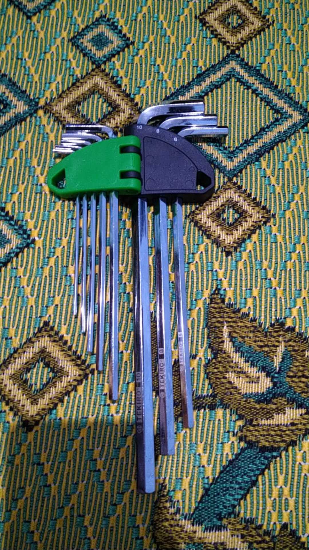 Kunci L Tekiro 1set -  Kunci L Set Tekiro Panjang 8pcs (2-10mm) - 218