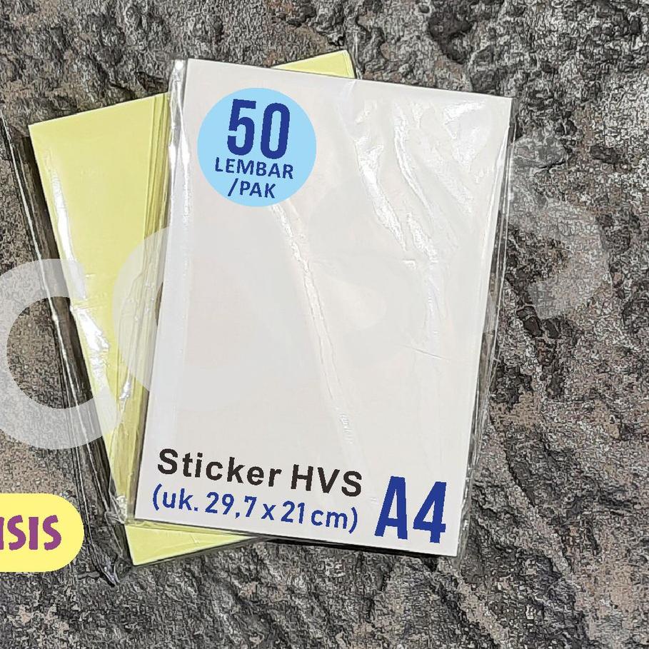 

ジ sticker hvs A4 isi 50 lbr - lintec - CASIS Hot Sale