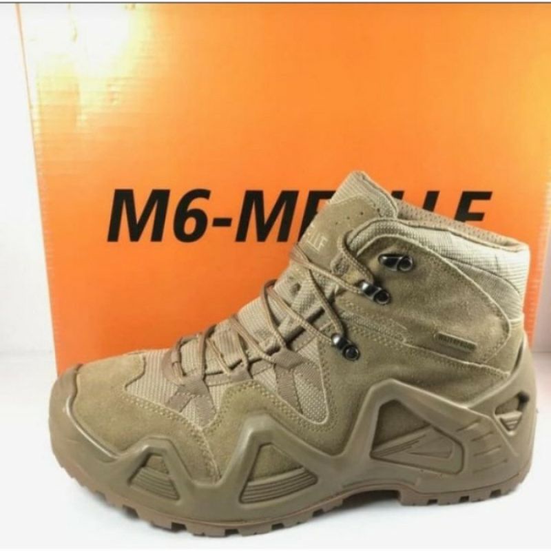 Sepatu M6 Merlle Tactical Boots Kets 6inch Sepatu Gunung Outdoor
