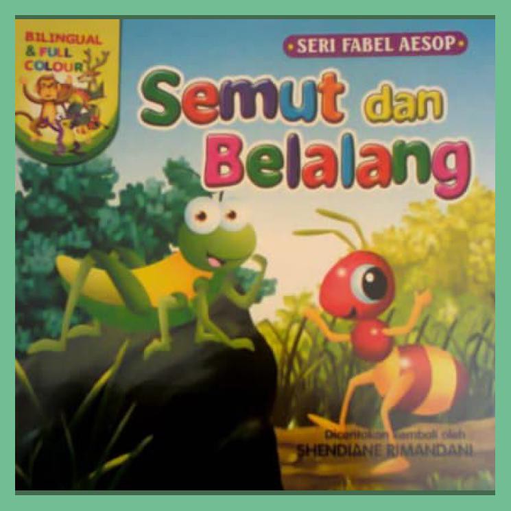 Buku Seri Fabel Aesop Full Colour Semut Dan Belalang Shopee Indonesia