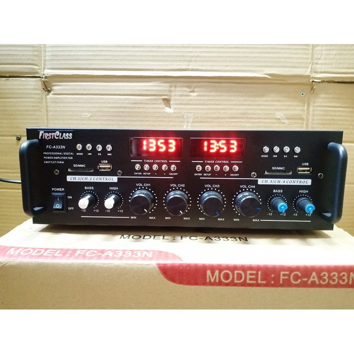 AMPLI WALET FIRSTCLASS FC A333N DIGITAL AUDIO AMPLIFIER